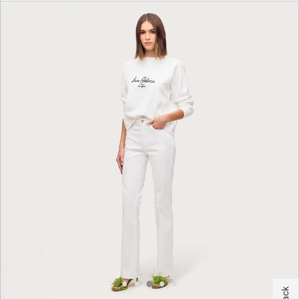 Sam Edelman Mid-Rise Penny Bootcut Jeans